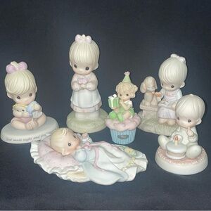 Collection of 6 Precious Moments  Lot